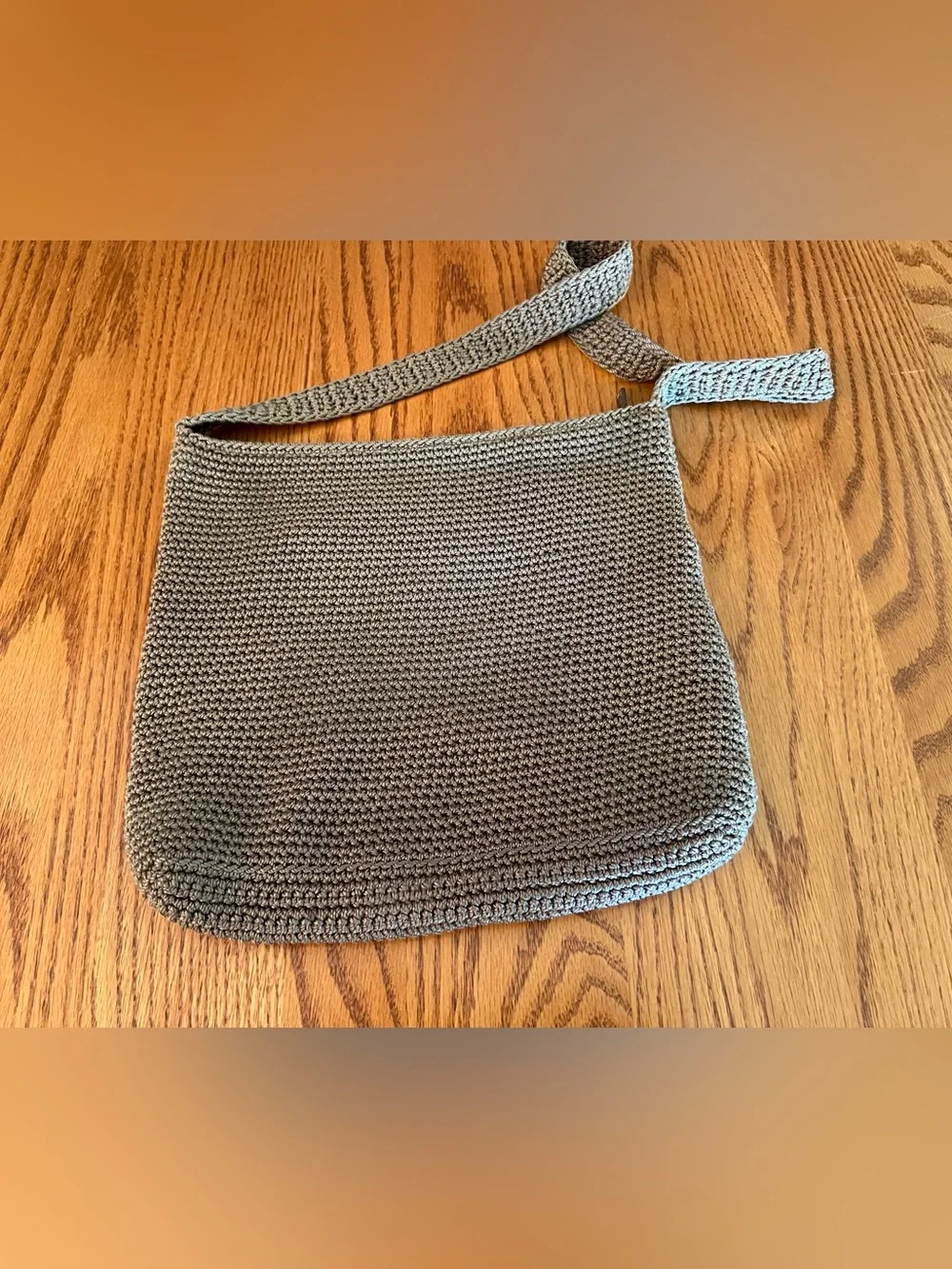The Sak Woven Shoulder Tote Bag in Light Brown